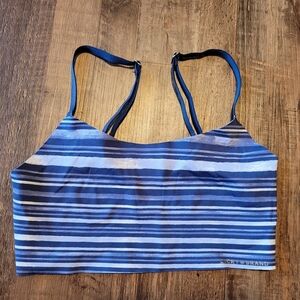 Lucky Brand Blue Stripe Bralette